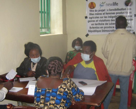 Samen tegen corona: Sensibiliseren in Kivu